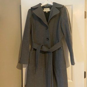 BANANA REPUBLIC WOOL BELTED COAT